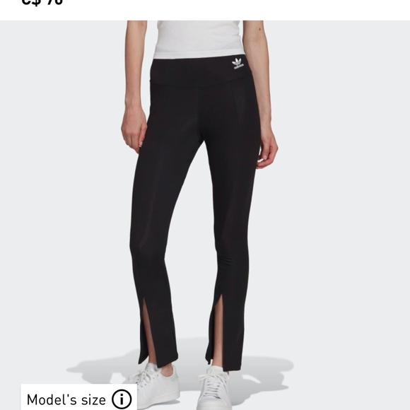 Adidas split hem pants - Picture 2 of 2